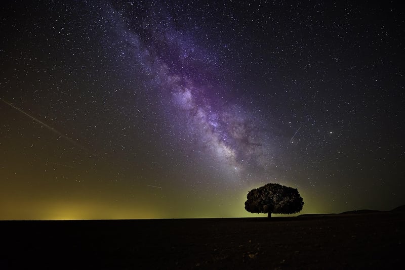 Milky Way Starry Sky